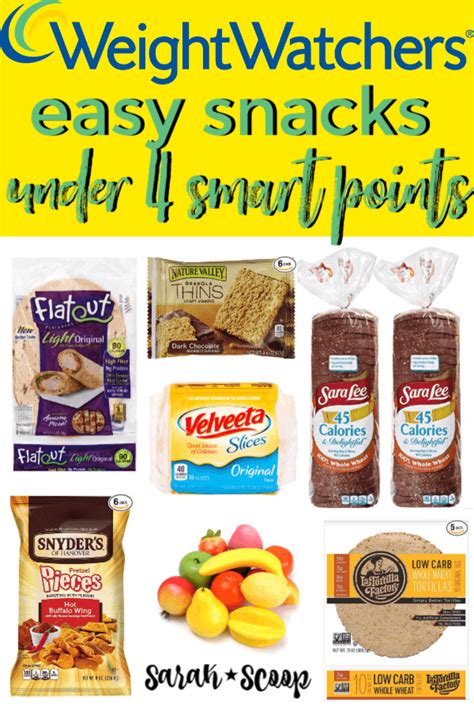 weight watchers store bought snacks